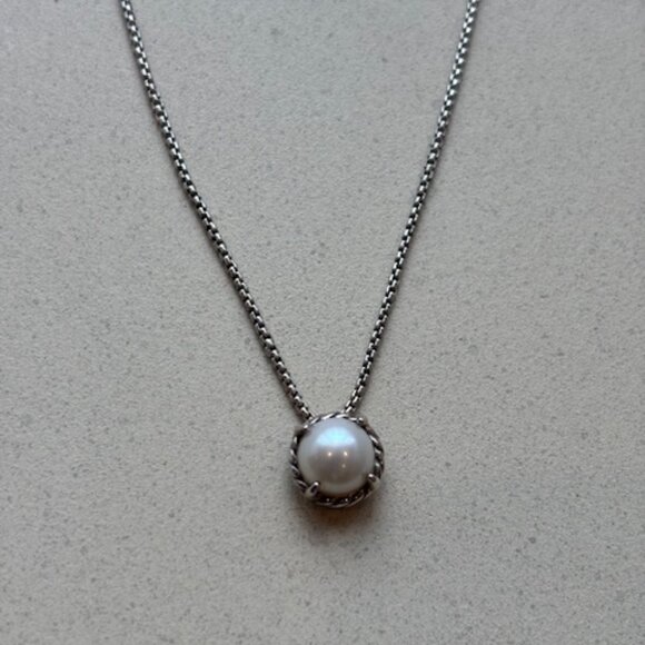 David Yurman Petite Chatelaine Neclace - Sterling Silver...